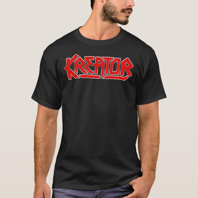 Kreator Band Logo   T-Shirt (Front)