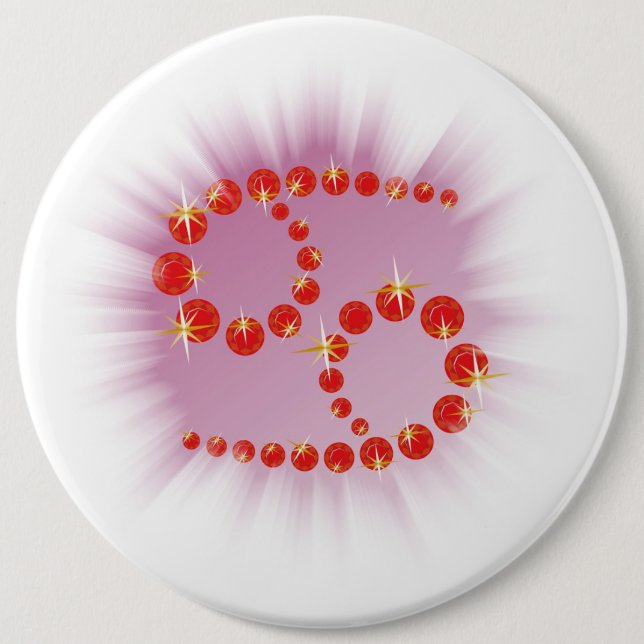 Krebs 22. Juni bis 22. Juli Buttons (Front)