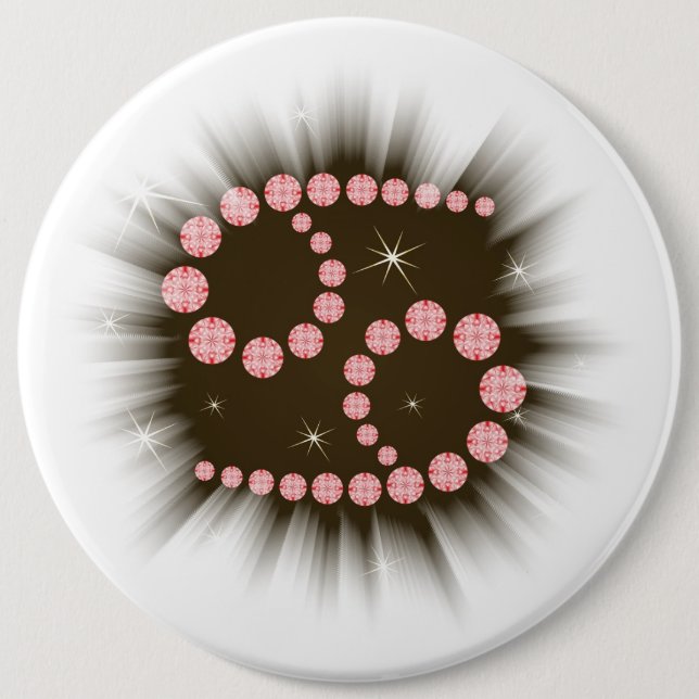 Krebs 22. Juni bis 22. Juli Buttons (Front)