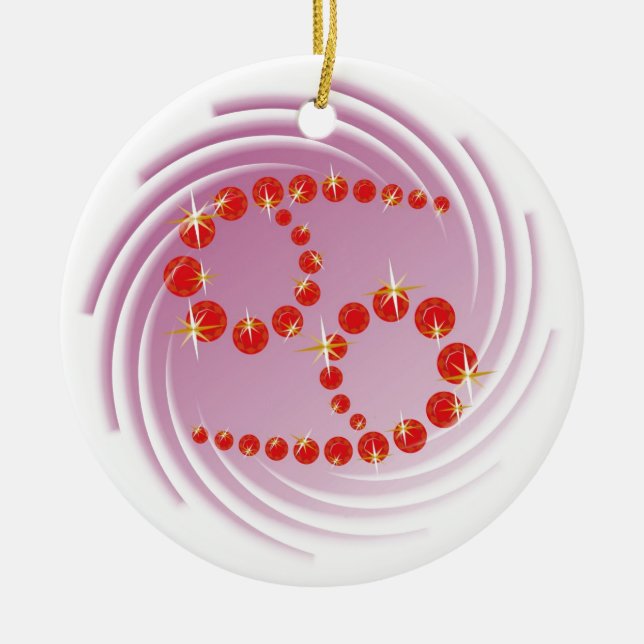 Krebs 22. Juni bis 22. Juli Ornament (Front)