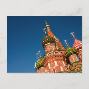 Kremlin, Vasiliy Blessed   Moscow, Russia Postcard