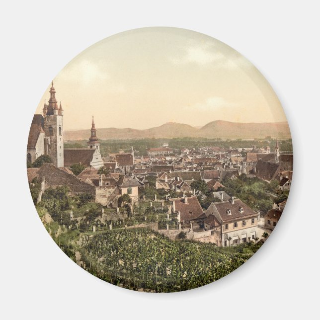 Krems in Austria Magnet (Front)