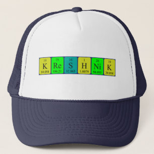 Kreshnik periodic table name hat