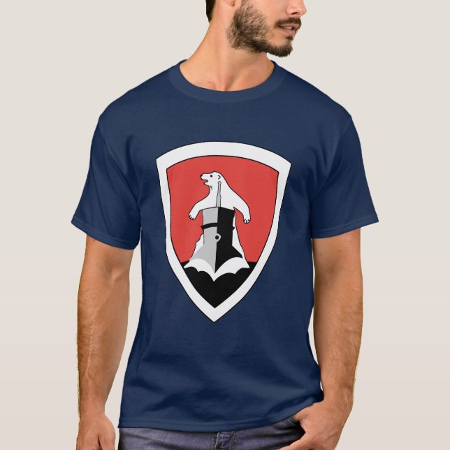 Kriegsmarine 11th Flotilla Emblem - The Polar Bear T-Shirt (Front)