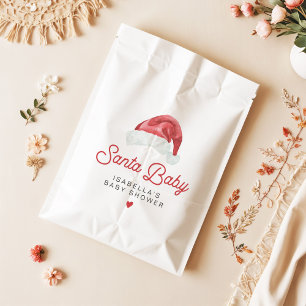 KRIS Cute and Modern Santa Baby Shower Favour Bag