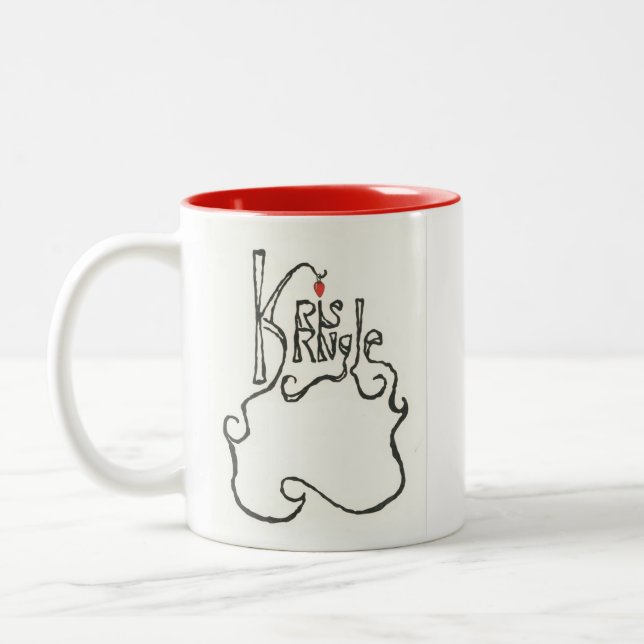 Kris Kringle Mug (Left)