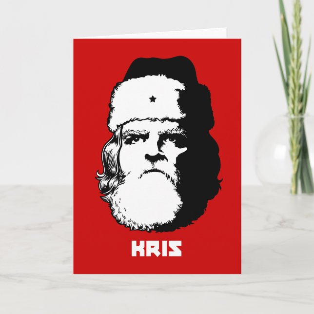 Kris Kringlevara Holiday Card (Front)