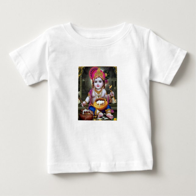 krishna Baby T- Shirt  (Front)
