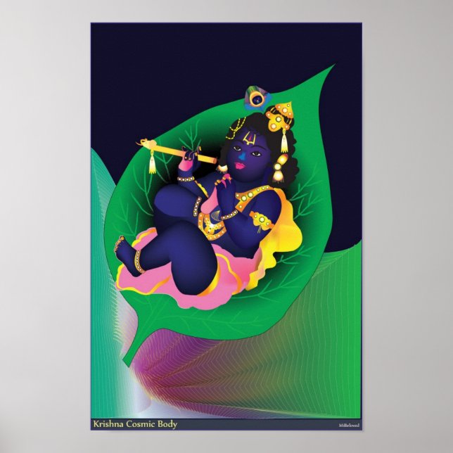 Krishna Cosmic Body Poster (Front)