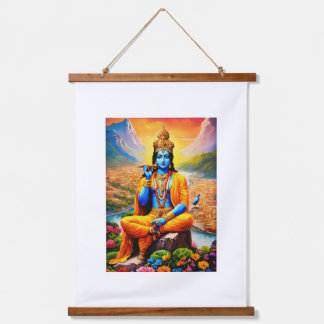 Krishna image  hanging tapestry