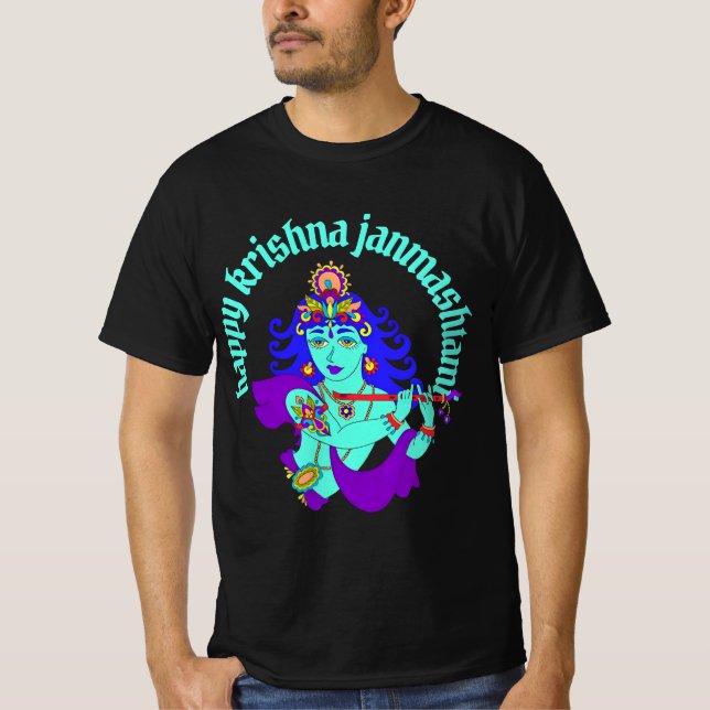 Krishna Janmashtami T-Shirt (Front)