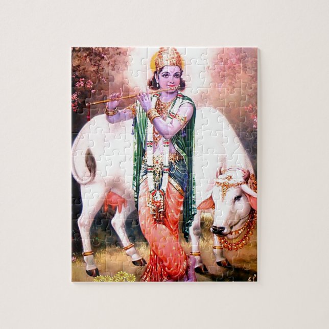 krishna jigsaw puzzle (Vertical)