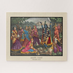 Krishna-Kali Jigsaw Puzzle