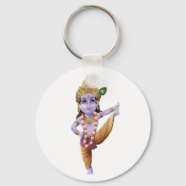 Krishna Key Ring (Front)
