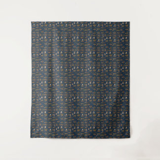 Krishna Pattern Tapestry