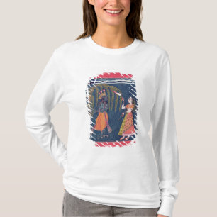 Krishna playing a flute, from the 'Vahula T-Shirt