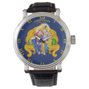 Krishna Radha Vigneshwara Psychedelic Hinduism Watch