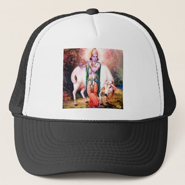 krishna trucker hat (Front)