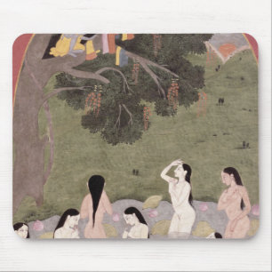 Krishna with the Cow Girls' clothes, Mouse Pad