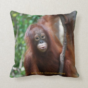 Krista Orangutan Cushion