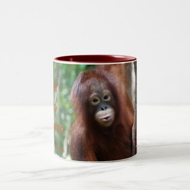 Krista Orangutan Fan Club mug (Center)