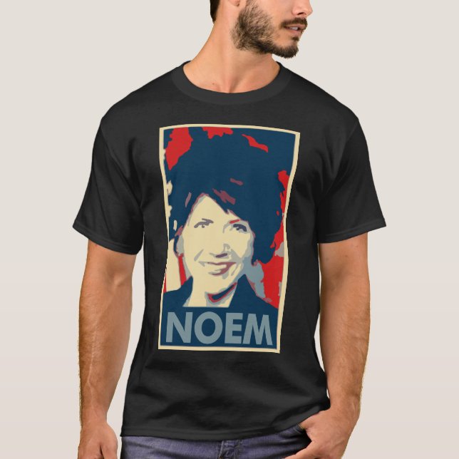 Kristi L. Noem Poster Political Parody T-Shirt (Front)