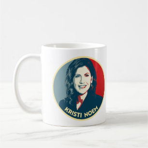 KRISTI NOEM Propaganda Badge Coffee Mug