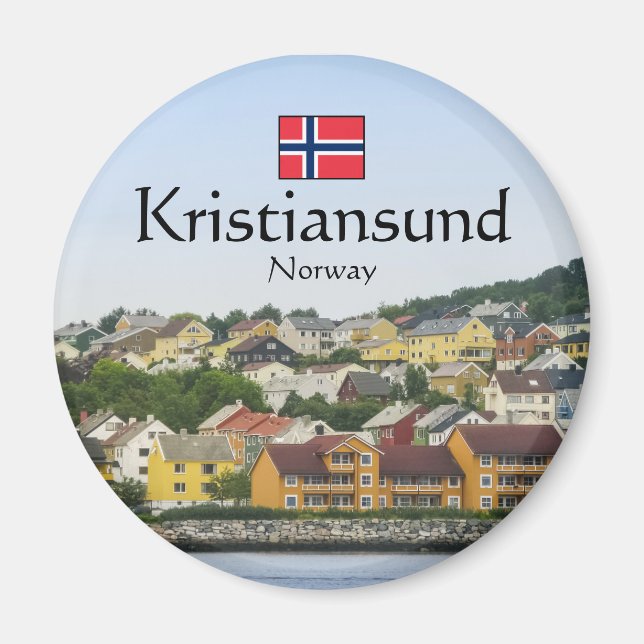 Kristiansund Norway Magnet (Front)