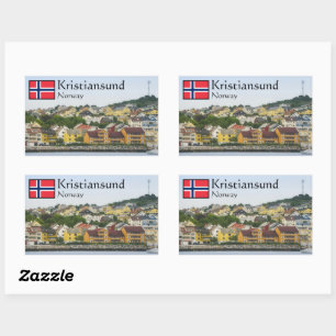 Kristiansund Norway Rectangular Sticker
