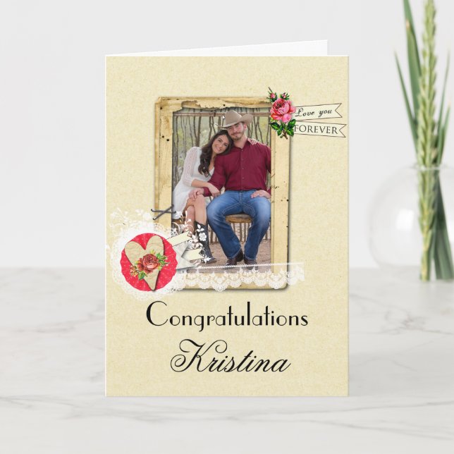 Kristina and Chad Card (Front)
