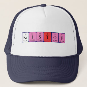 Kristof periodic table name hat