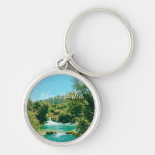 Krka, Croatia Waterfall Travel Souvenir Key Ring