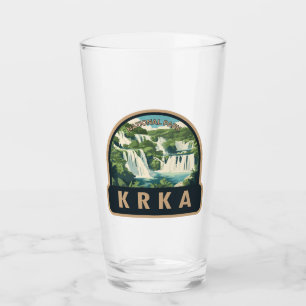 Krka National Park Croatia Travel Art Glass