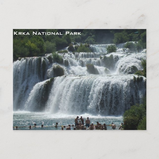 Krka National Park Postcard (Front)