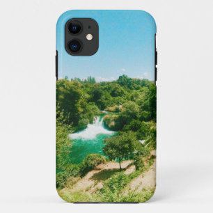 Krka Waterfall, Krka National Park, Croatia iPhone 11 Case