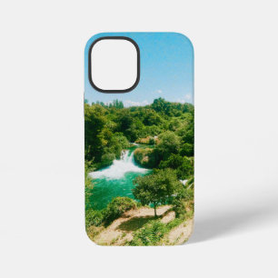 Krka Waterfall, Krka National Park, Croatia iPhone 12 Mini Case
