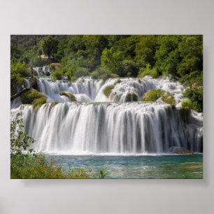 Krka waterfall poster