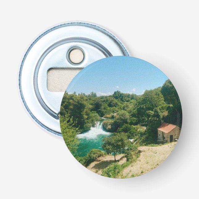 Krka Waterfalls -Krka National Park - Croatia Bottle Opener (Front)