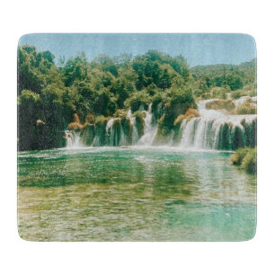 Krka Waterfalls -Krka National Park - Croatia Cutting Board