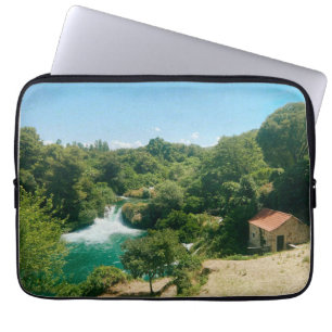 Krka Waterfalls -Krka National Park - Croatia Laptop Sleeve