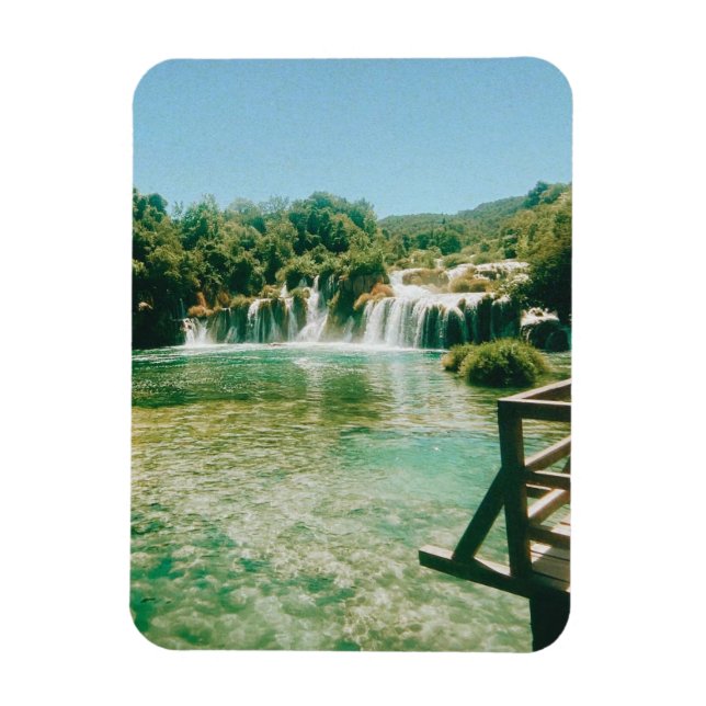 Krka Waterfalls -Krka National Park - Croatia Magnet (Vertical)