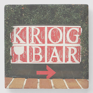 Krog Bar, Kirkwood Atlanta, Krog Bar Stone Coaster