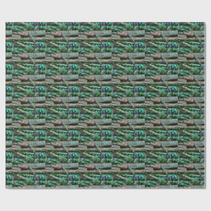 Krokodilteju Wrapping Paper