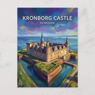 Kronborg Castle Denmark Postcard