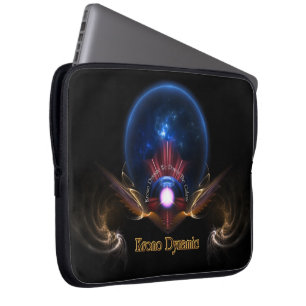 Krono Dynamic Fractal Art Laptop Sleeve 15 Inch