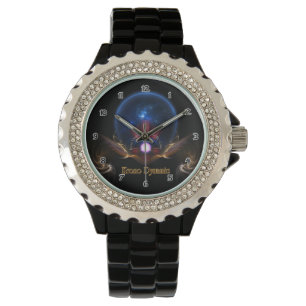 Krono Dynamic Fractal Art Wrist Watch