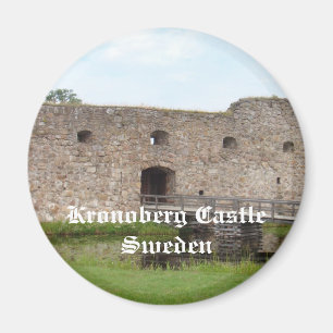 Kronoberg Castle Ruins - Sweden Magnet