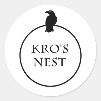 KRO's Nest Clear Classic Round Sticker