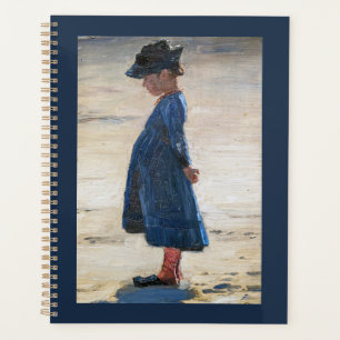 Kroyer - Little Girl standing on Skagen Beach Planner