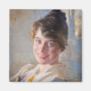 Kroyer - Portrait of the Artist’s Wife Marie Magnet